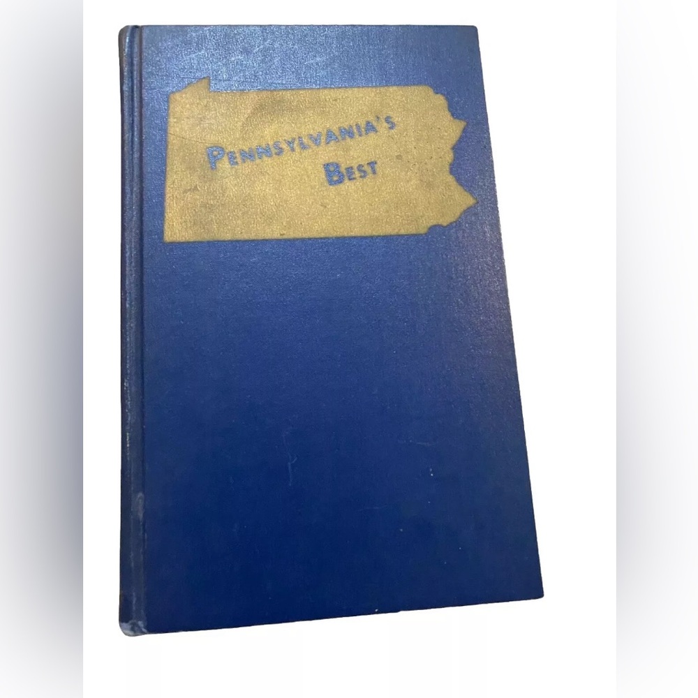 📒Pennsylvania's Best by A.H. Carstens 1960 First Printing Binding loose